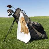 Dakkel golfhanddoek (Groen)