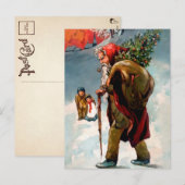 , dakloos bliksemkerstBriefkaart Briefkaart (Voorkant / Achterkant)