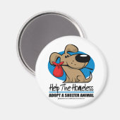 Dakloos huisdier magneet (Voorkant / Achterkant)