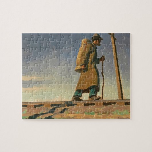 Dakloos Man door Maynard Dixon Legpuzzel (Horizontaal)