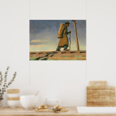 Dakloos Man door Maynard Dixon Poster (Keuken)