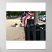 dakloos poster (Voorkant)