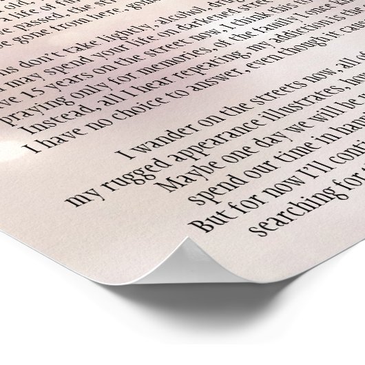 dakloosheid poster (Hoek)