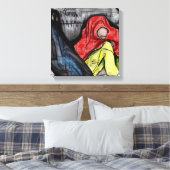 dakloze canvas afdruk (Insitu (Slaapkamer))