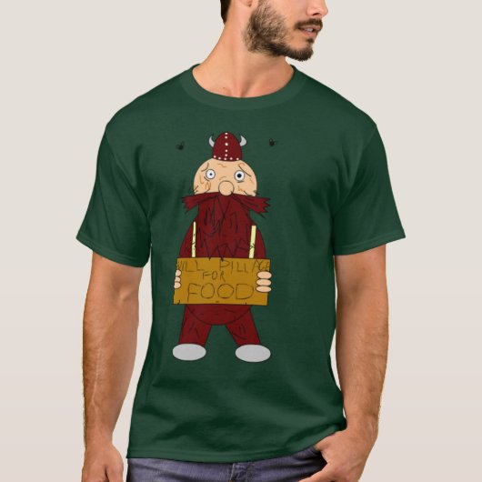 dakloze wandelaars t-shirt (Voorkant)