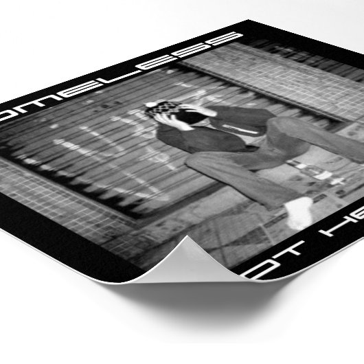 daklozen niet hulpeloos poster (Hoek)