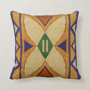 Dakokota 1860's Parfleche style pillow Kussen