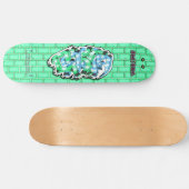 Dakota 02 ~ Custom Graffiti Art Pro Skateboard (Horizontaal)