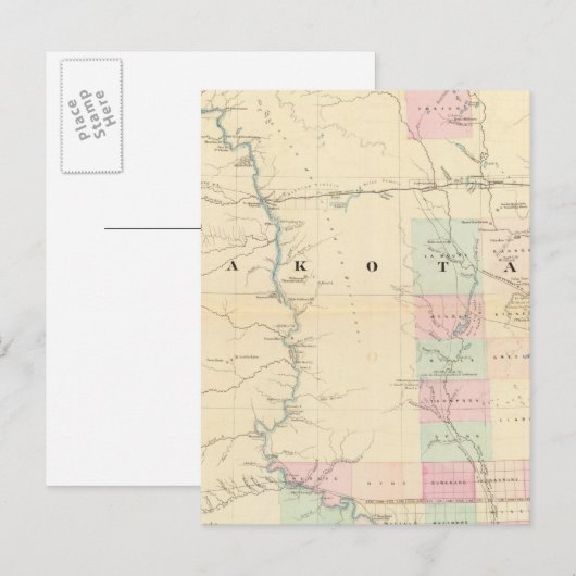 Dakota 2 briefkaart (Voorkant / Achterkant)