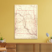 Dakota 3 canvas afdruk (Insitu (Woonkamer))