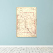 Dakota 3 canvas afdruk (Insitu (Houten vloer))