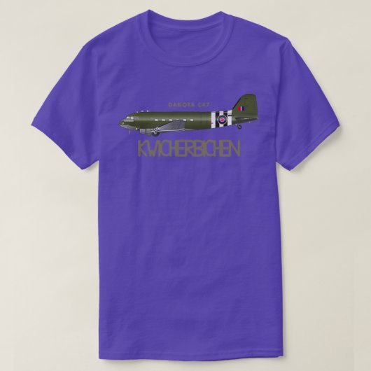 DAKOTA C47 SKYTRAIN KWICHERBICHEN 1 T-SHIRT (Design voorkant)