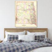 Dakota Canvas Afdruk (Insitu (Slaapkamer))
