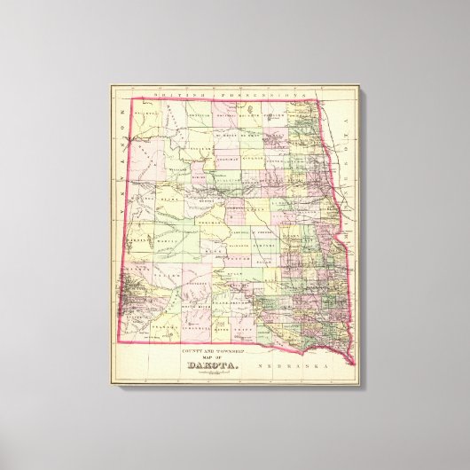 Dakota Canvas Afdruk (Voorkant)