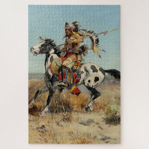 “Dakota Chief” door Charles M Russell Legpuzzel