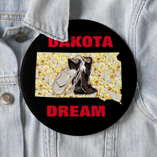 DAKOTA DREAM RONDE BUTTON 6,0 CM (In situ)