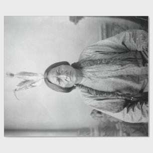 Dakota Leader Sitting Bull Native American Indian Cadeaupapier