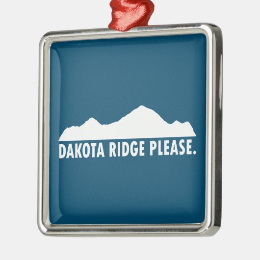 Dakota Ridge Please Metalen Ornament (Links)