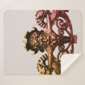 Dakota Sherpa Blanket Sherpa Deken (Voorkant (horizontaal))