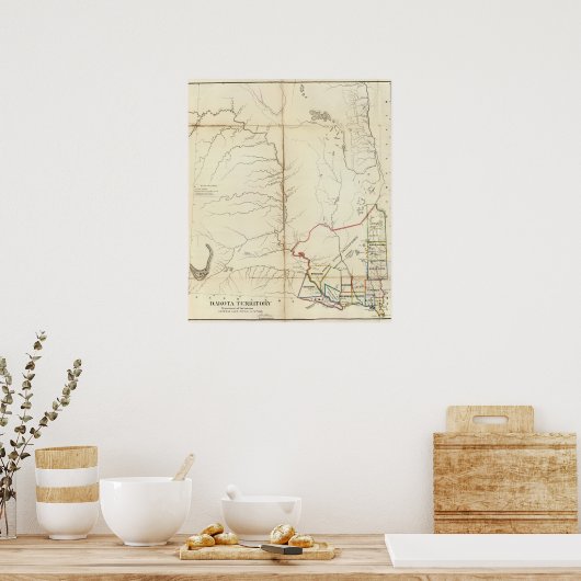 Dakota Territory Poster (Keuken)