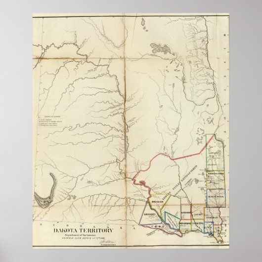 Dakota Territory Poster (Voorkant)