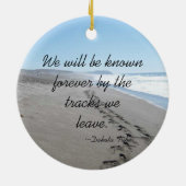 Dakota Tribe Quote Ornament (Achterkant)