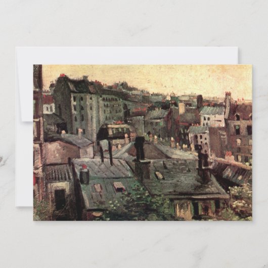 Dakpannen en dakbekkens van Vincent van Gogh (Voorkant)