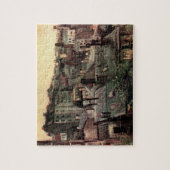 Dakpannen en dakbekkens van Vincent van Gogh Legpuzzel (Verticaal)