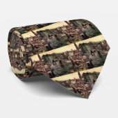 Dakpannen en dakbekkens van Vincent van Gogh Stropdas (Opgerold)