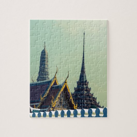 Dakpannen in Bangkok Thailand Legpuzzel (Verticaal)