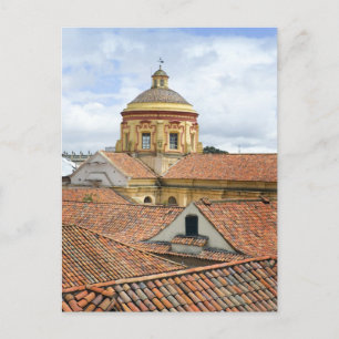 Dakpannen in Bogota Briefkaart