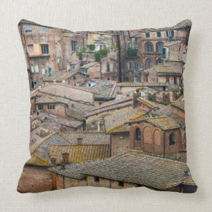 Dakpannen in Siena gooien kussens