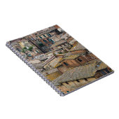 Dakpannen in Siena-laptop Notitieboek (Rechterzijde)
