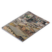 Dakpannen in Siena-laptop Notitieboek (Linkerzijde)