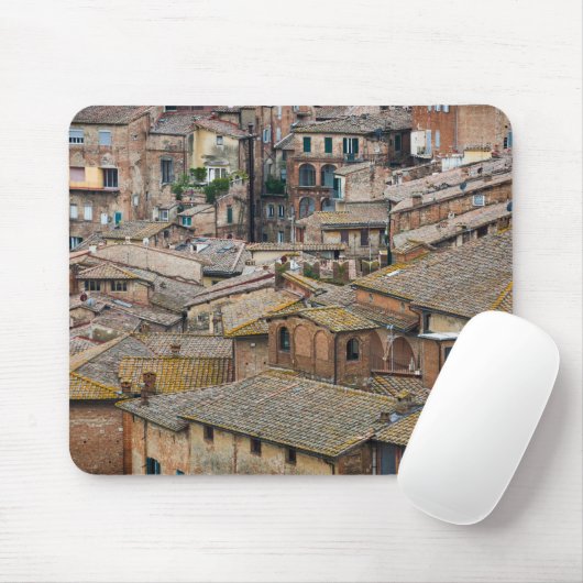 Dakpannen in Siena mousepad Muismat (Met muis)