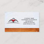 Dakpannen | Onroerend goed | Gebouw Visitekaartje (Achterkant)