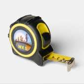 Dakpannen op een Dakbandmaat Rolmaat (Hoek)