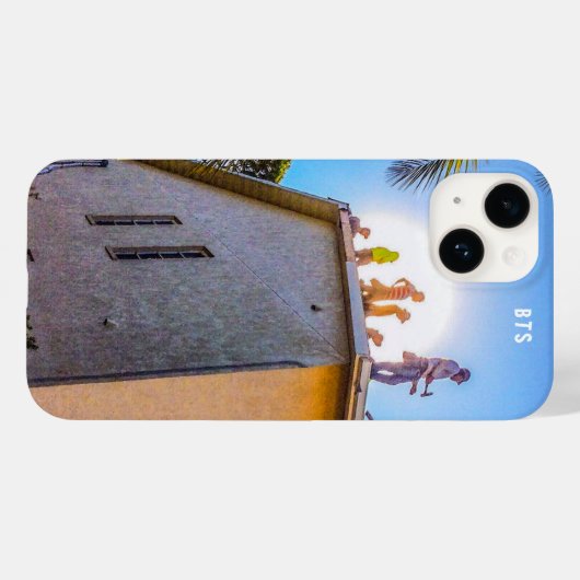 Dakpannen op een iPhone 14-Hoesje Case-Mate iPhone Case (Achterkant (horizontaal))