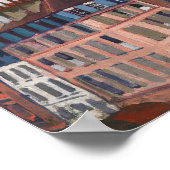 Dakpannen, Parijs | Henry Lyman Saen Poster (Hoek)