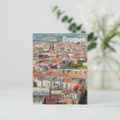 Dakpannen van de Kaart van Prague Post (Staand voorkant)
