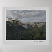 Dakpannen van Edinburgh Poster (Voorkant)