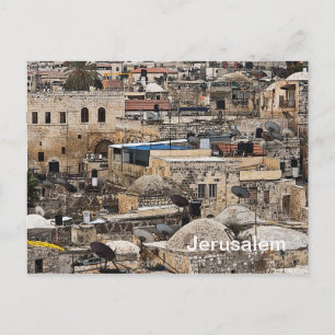 Dakpannen van Jeruzalem Briefkaart