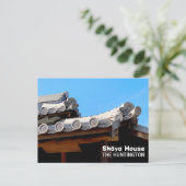 Dakpannen van Shōya House Briefkaart (Staand voorkant)