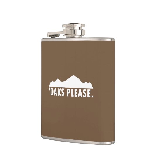 Daks alsjeblieft heupfles (Links)