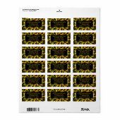 Dakschroeven Hardware Adreslabel Etiket (Full Sheet)