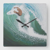 daksurfer vierkante klok (Voorkant)