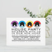 Daktoppictogrammen, Housewarming Party, House Part Kaart (Staand voorkant)