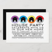 Daktoppictogrammen, Housewarming Party, House Part Kaart (Voorkant / Achterkant)