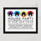 Daktoppictogrammen, uitnodiging van de Housewarmin (Voorkant)