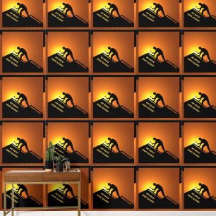 Dakwerk Behang